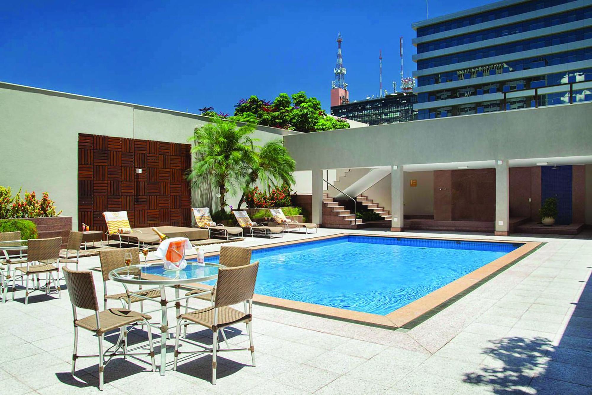 Hotel Windsor Plaza Brasilia Exterior foto The pool at the hotel